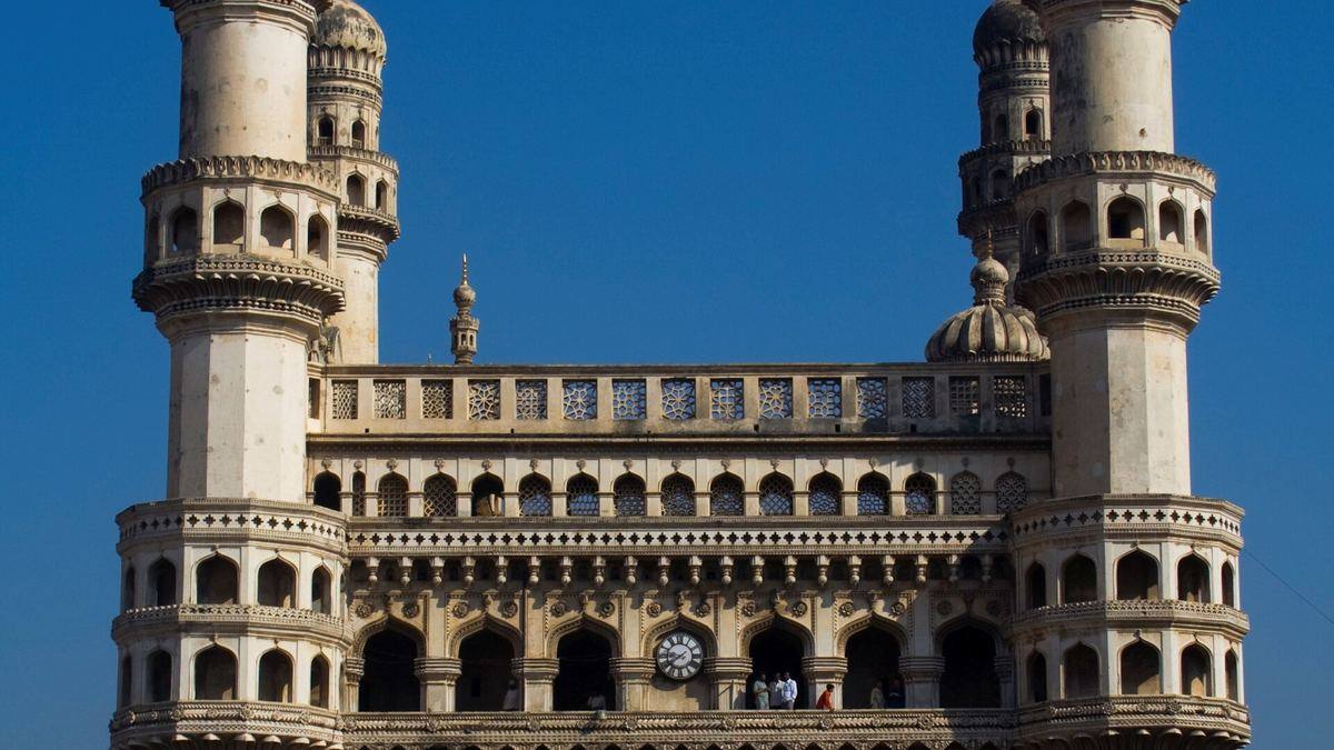 The Charminar in Hyderabad
