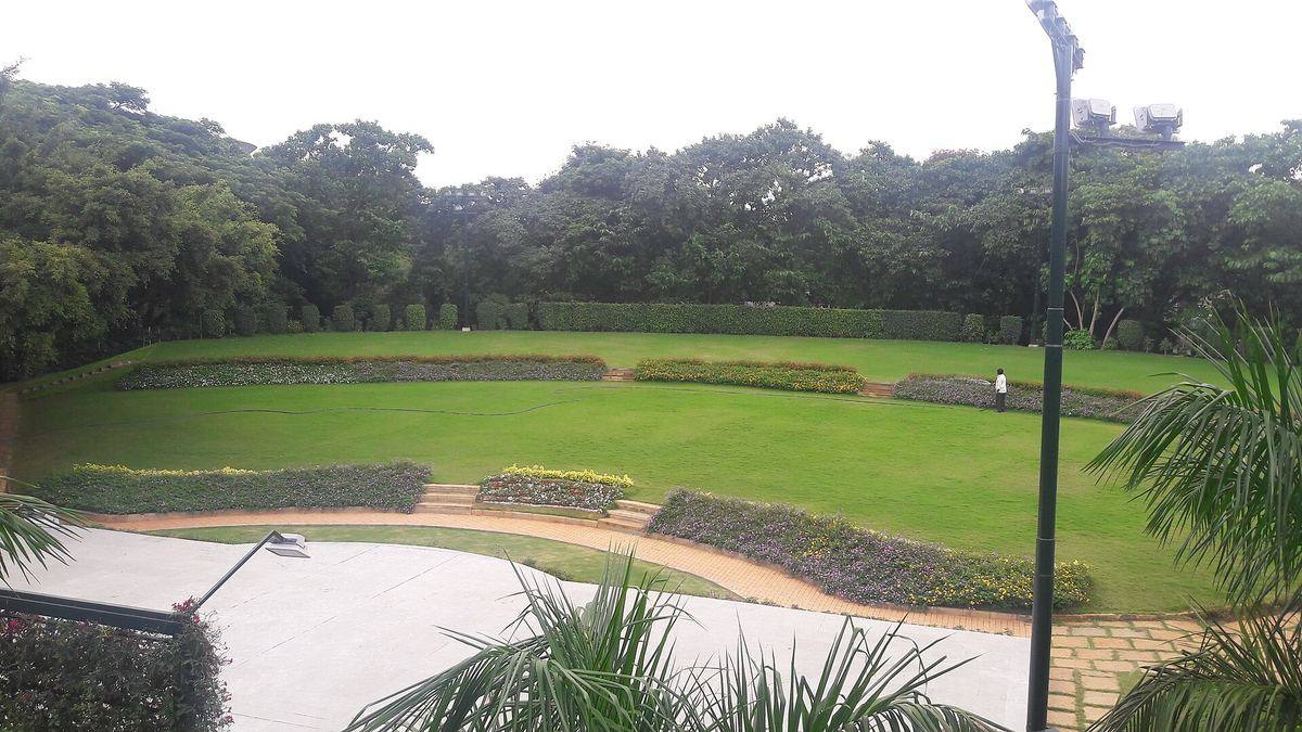 The amphitheatre on the IIM Bangalore campus